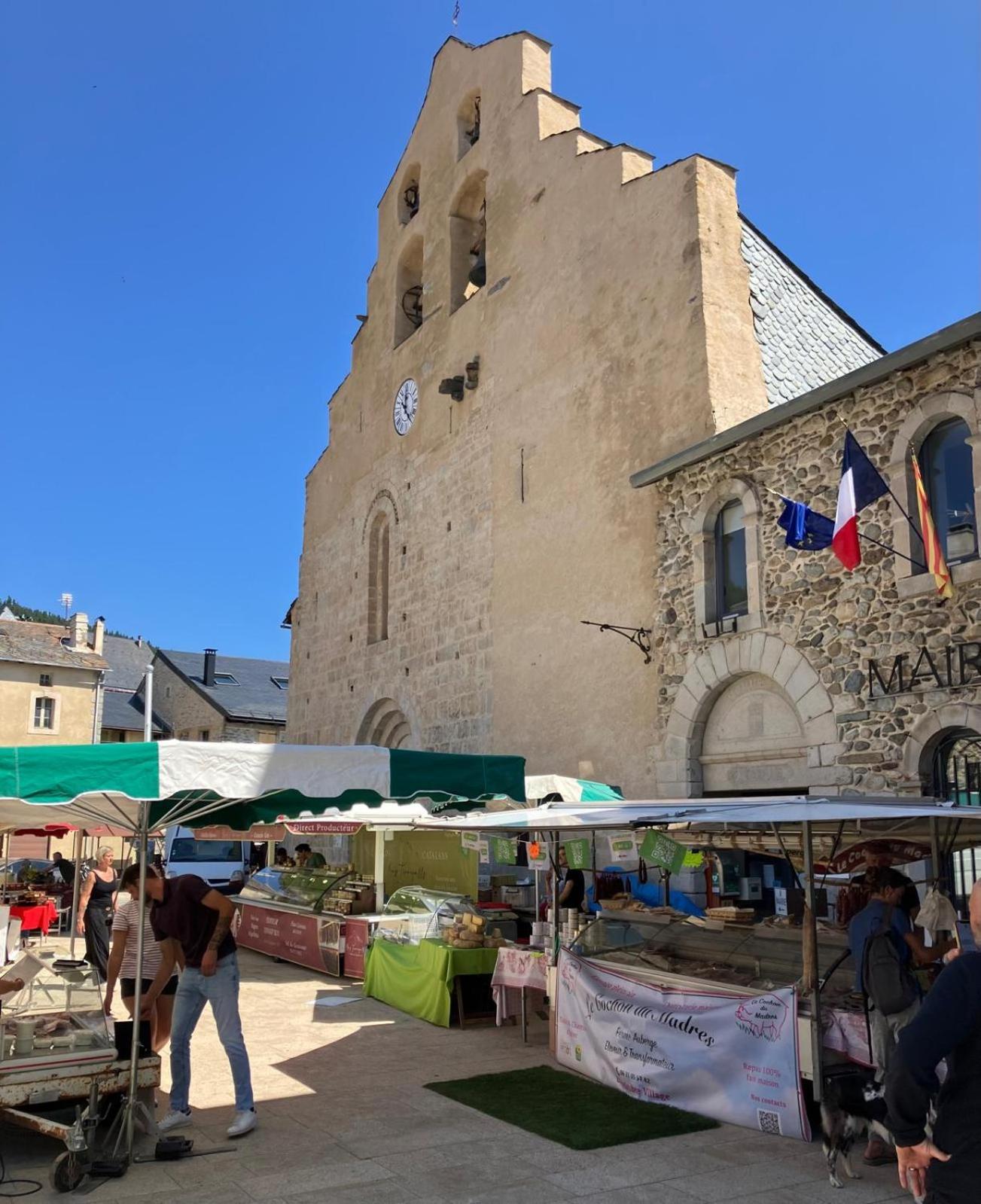 La Grange T2 Centre Ville Jardin Wifi Formiguères Exterior foto